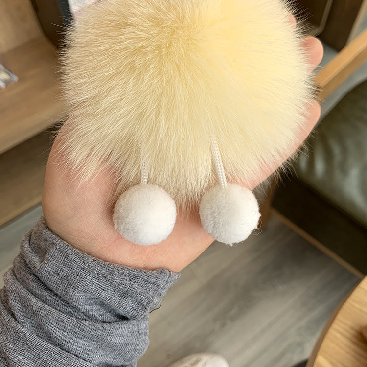 Wholesale Cute Cow Plush Keychain